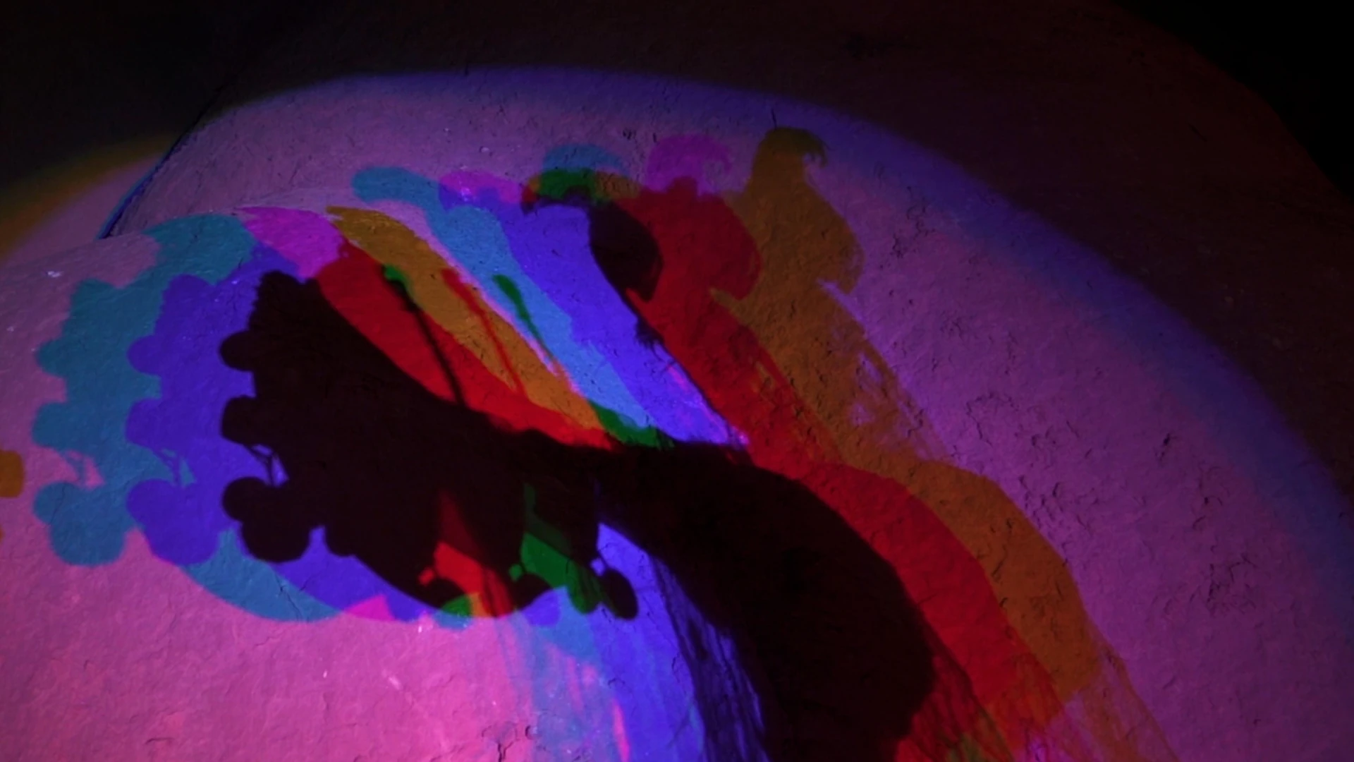 Rocio Manzur con los reflectores