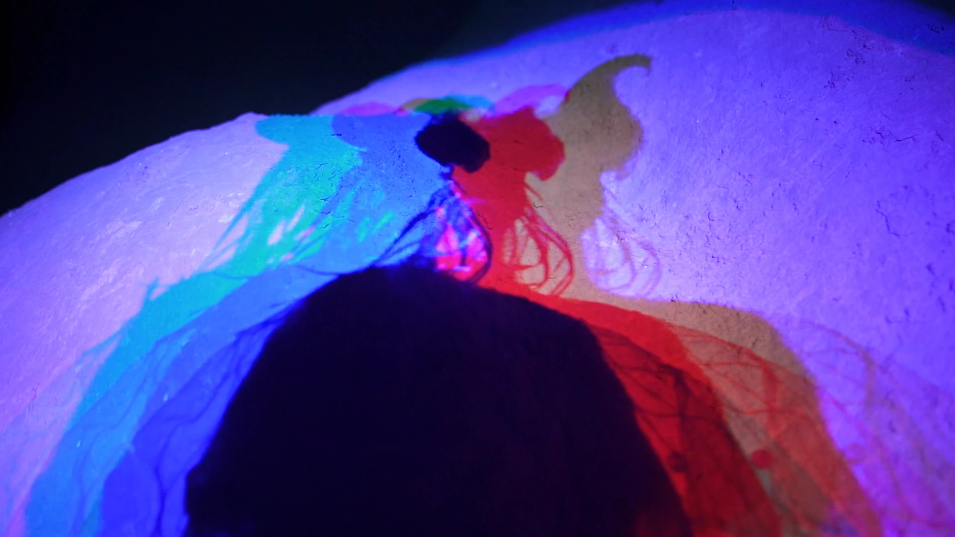 Rocio Manzur con los reflectores