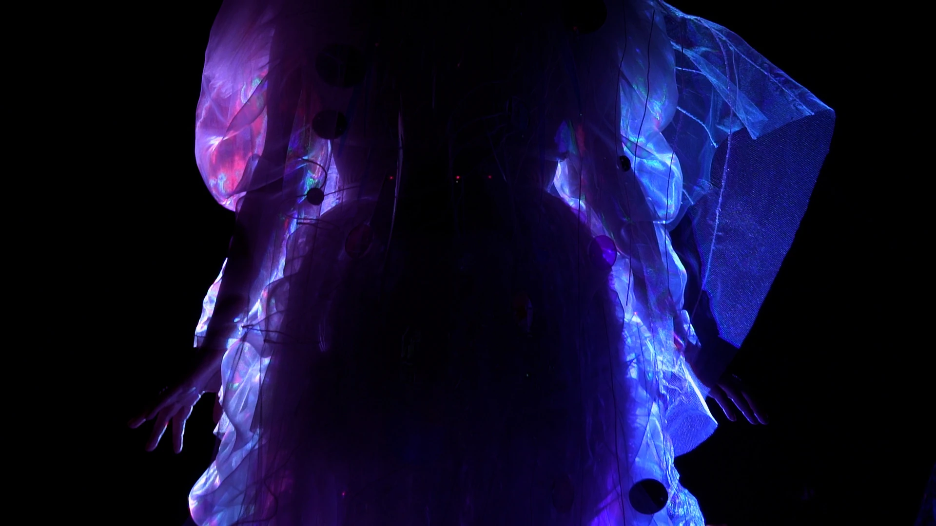 Rocio Manzur con los reflectores