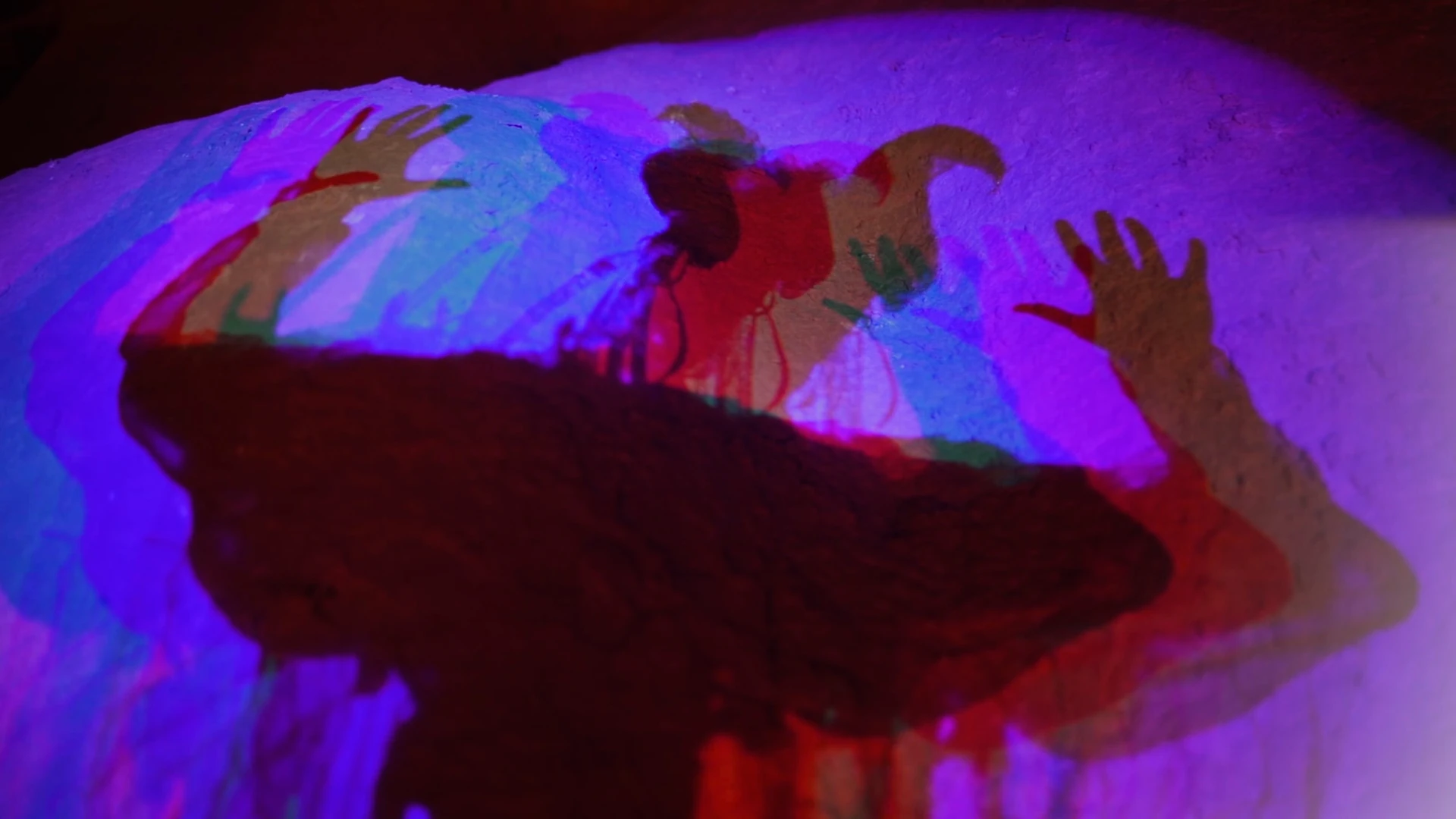 Rocio Manzur con los reflectores