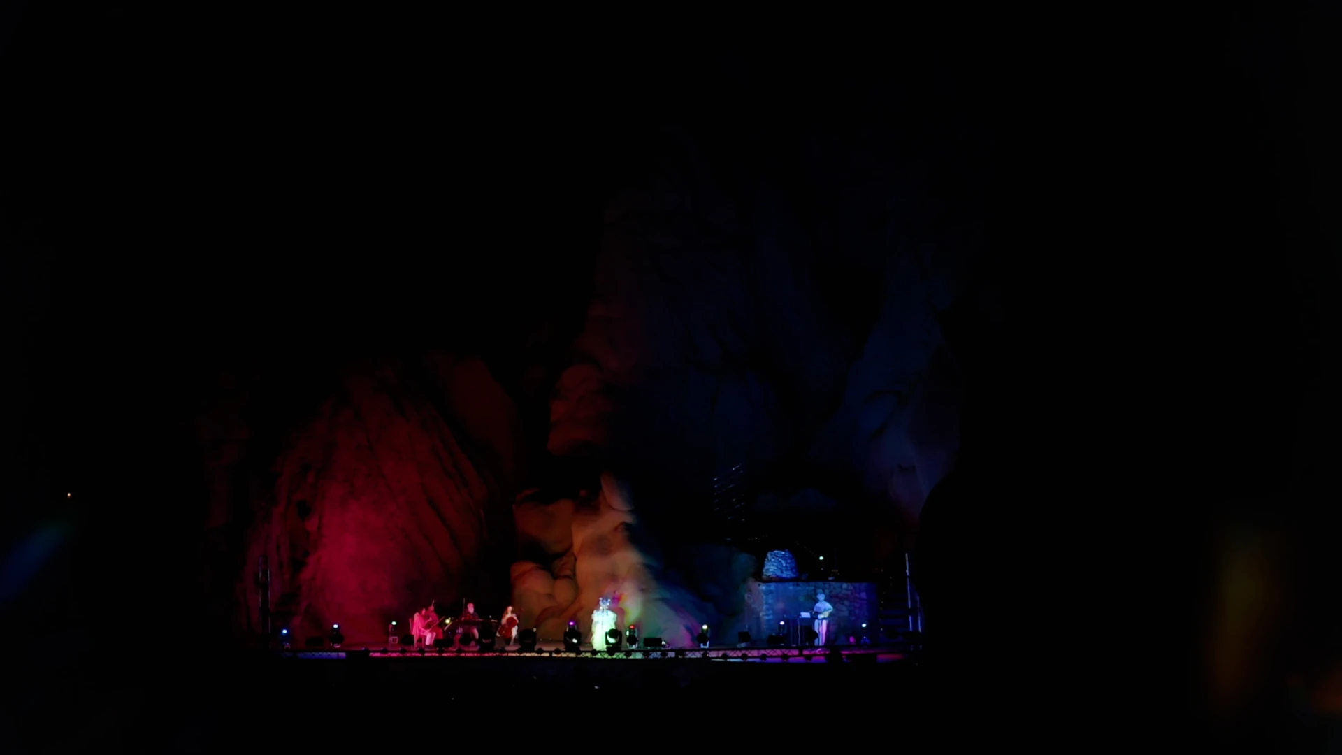 Rocio Manzur con los reflectores